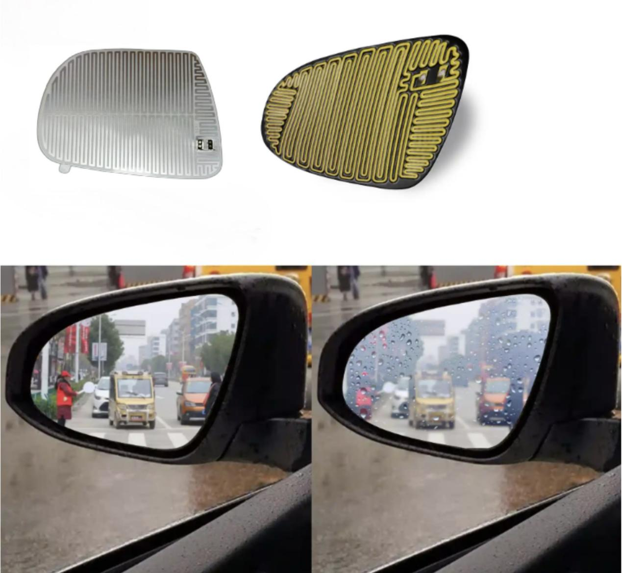 Choosing the Right Heater Material (PET vs. PI) for Car Rearview Mirror Defogging